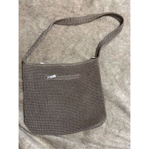 Beautiful The Sak Women's Crochet Crossbody Woven Shoulder Purse Tan Tote Bag mi